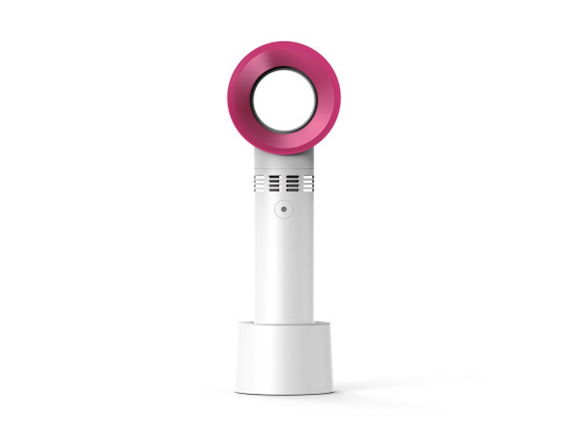 Mini ventilador secador de pestañas portátil, recargable por USB, sin aspas, para extensiones de pestañas