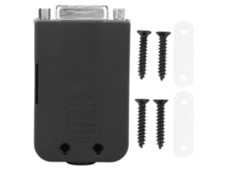 2 Conectores Serie Db15 Macho/hembra Con Carcasa Negra, Adaptador De Terminal De 3,81 Mm
