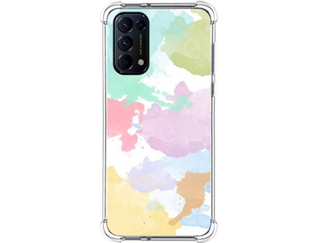 Carcasa Oppo Find X3 Lite 5G TUMUNDOSMARTPHONE Acuarela 11 Multicolor
