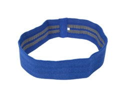 Banda de resistencia deportiva para sentadillas con anilla para cadera, ejercicios de yoga y entrenamiento, banda elástica azul XL