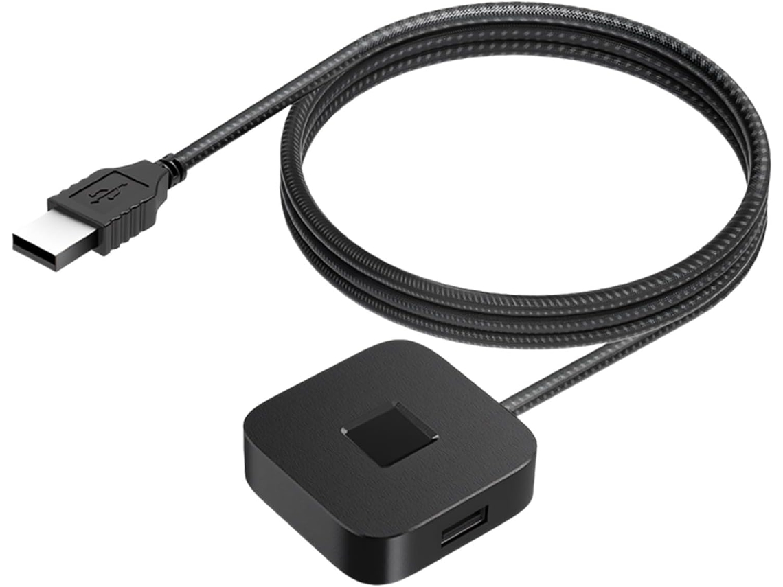 Lector De Huellas Dactilares De Un Solo Clic, Alcance De 1,50 M Y Puerto Usb Encriptado Con Contraseña.