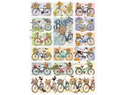 Rompecabezas de bicicleta Cobble Hill de 1000 piezas para adultos