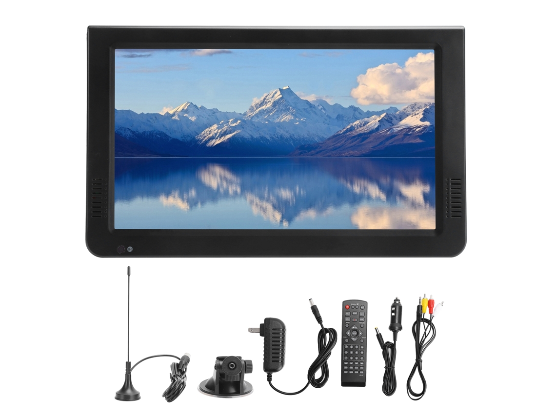 TV portátil (pantalla HD de 10 pulgadas, soporte incluido)
