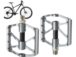 Pedales planos para bicicleta, reposapiés antideslizantes, pedales de aleación de aluminio Vayotoy
