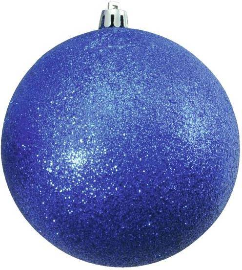 Europalms 83501263 10 cm decoball negro bola navidad