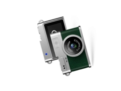 Mini cámara llavero 1080p Mini cámara digital retro Pequeña y portátil grabadora de vídeo de bolsillo para viajes y estudios Blanca ELECTVAULT1