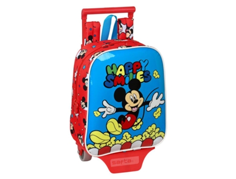 Safta Mochila Sorrisos Felizes Mickey Mouse