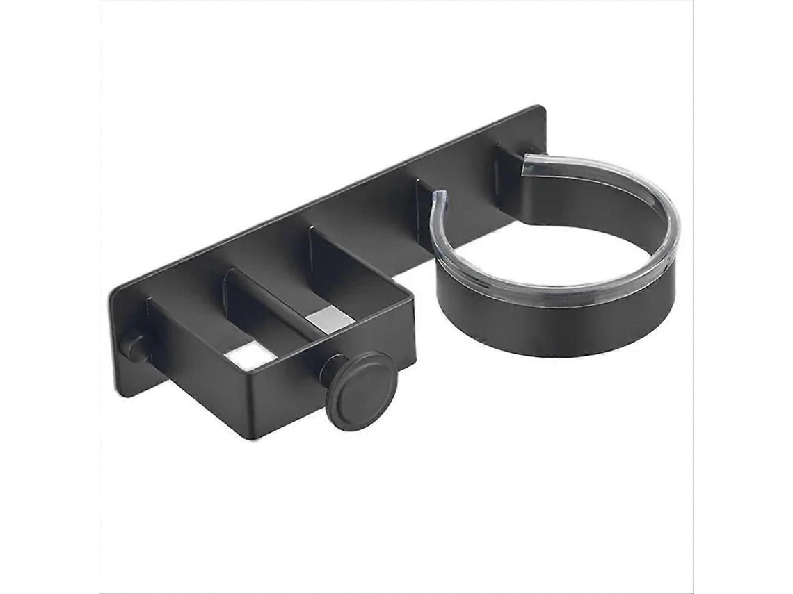 Soporte de pared para secador de pelo, organizador para plancha de pelo y accesorios para el cabello, GOKOCO