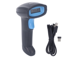 Scanner De Código De Barras 1d Sem Fio 2.4g Bluetooth Usb 3 Em 1 Portátil Para Caixa Supermercado Expresso