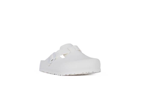 Chanclas de Mujer BIRKENSTOCK Boston Blanco (41)