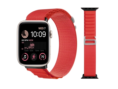 Correa Loop Alpine para Apple Watch Series 7 41mm Rojo