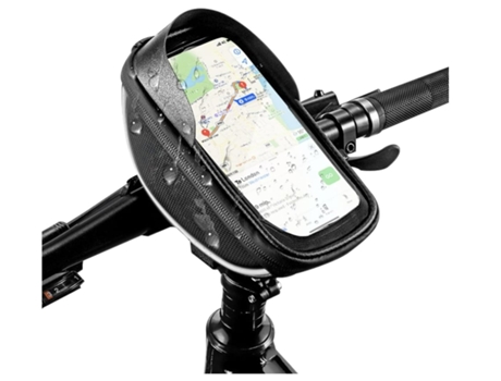 Bolsa Para Bicicleta Bolsa Para Cuadro De Bicicleta Alforjas Para Bicicleta De Gran Capacidad Y Bolsa Para Tubo Impermeable Con Visera Y