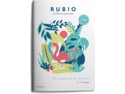 Libro Mi Cuaderno De Verano Rubio 3-4 Años (Español)