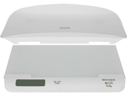 Báscula Digital de Bebé BECKEN Baby BCS-2973 (Evolutiva | Hasta 20kg | Blanco)