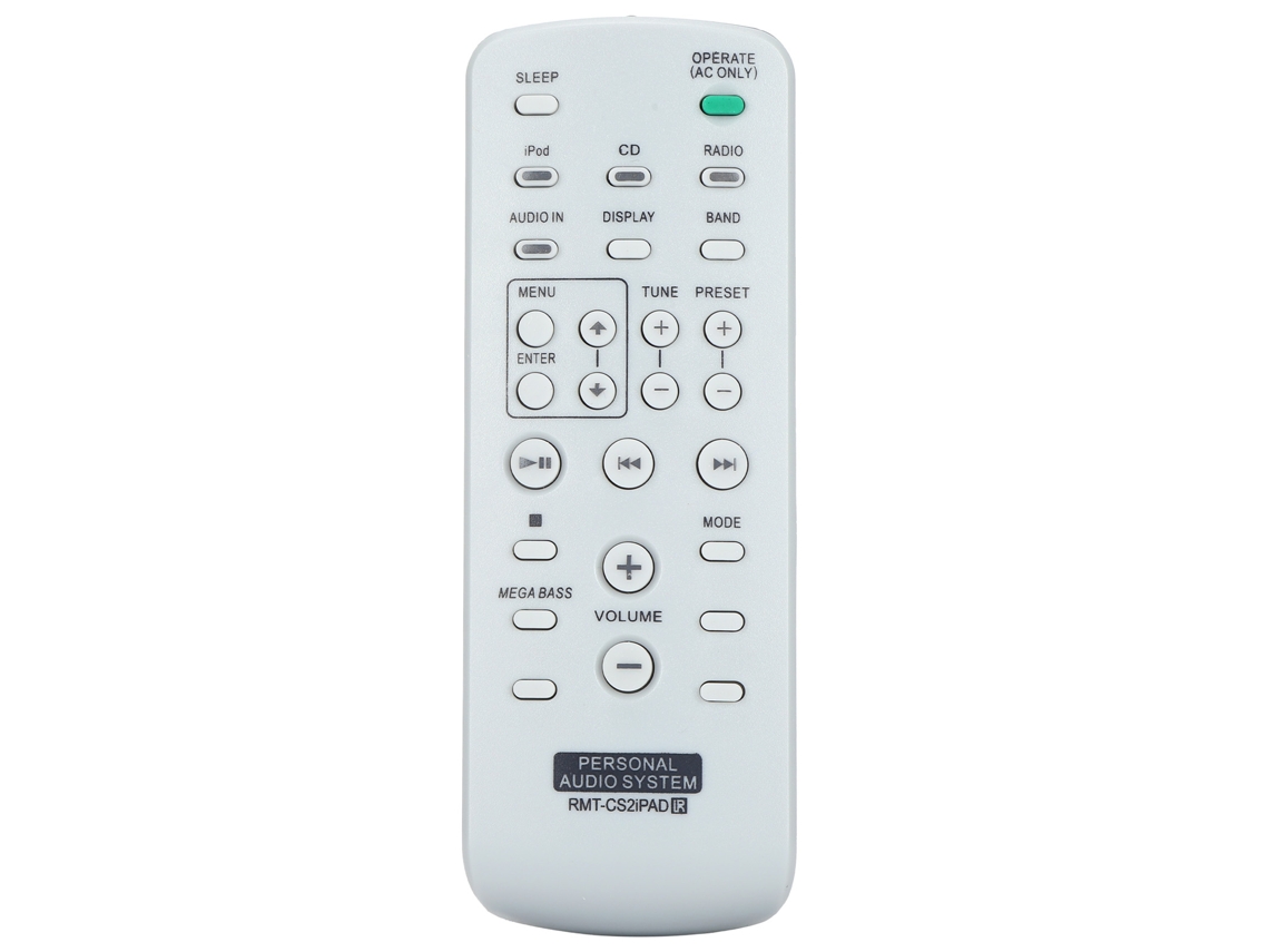 Mando A Distancia De Repuesto Para El Sistema De Audio Sony Rmtcs2ipa Zss2ip Zss4ip Para Diferentes Aplicações E Usos