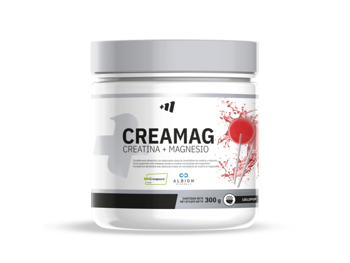 Creamag Creatina (creapure®) + Magnesio Albion® - 300g Lollipop Masmusculo