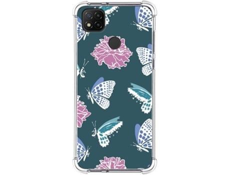 Carcasa Xiaomi Redmi 9C TUMUNDOSMARTPHONE Dibujos Antigolpes Flores 10 Multicolor