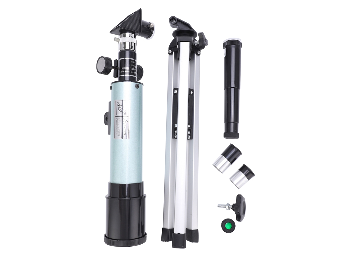 Telescopio Refractor Para Niños Y Principiantes Con Trípode, Aumento De 90x.