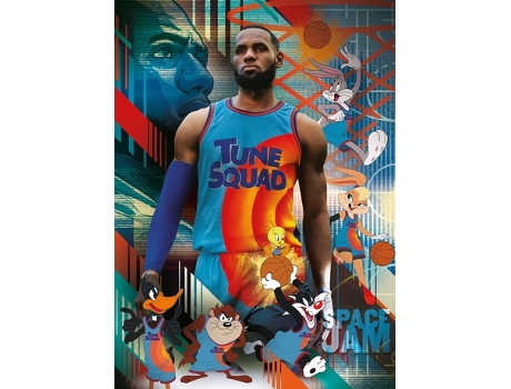 Puzzle CLEMENTONI Space Jam 2 Puzle de figuras 1000 pieza(s) Arte