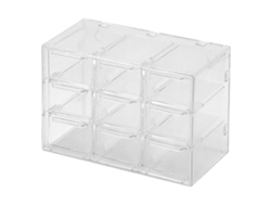 Caja organizadora de higiene bucal Truyuety para encimera, soporte para cepillos de dientes, pasta de dientes y artículos de limpieza
