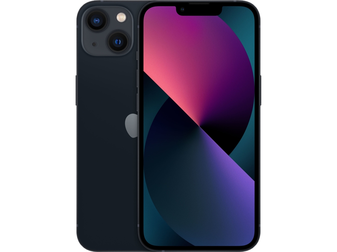 iPhone 13 APPLE (Reacondicionado Señales de Uso - 128 GB - Negro)