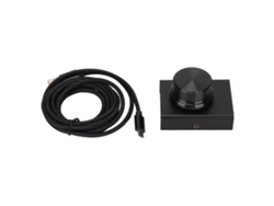Controle De Volume Usb Com Mudo One Key Cabo 2m Metal Compatível Com Win E Os X