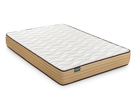 Colchón BELOBED PureCloud Altura 20 cm, Viscoelástica, Transpirable Verano-Invierno 10 capas, Núcleo HR (90x190 cm)