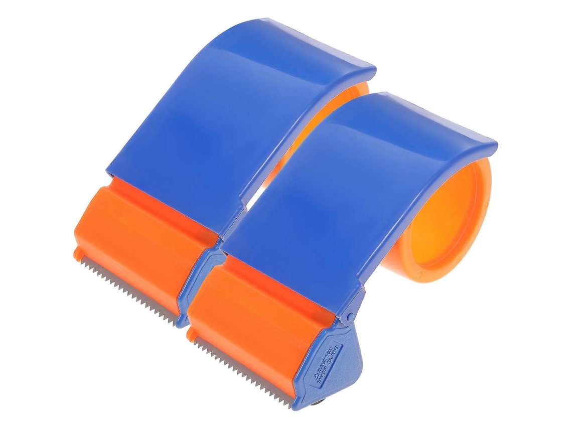 Dispensador de cinta ergonómico con cortador de cinta para tareas de embalaje. GOKOCO (2 unidades)