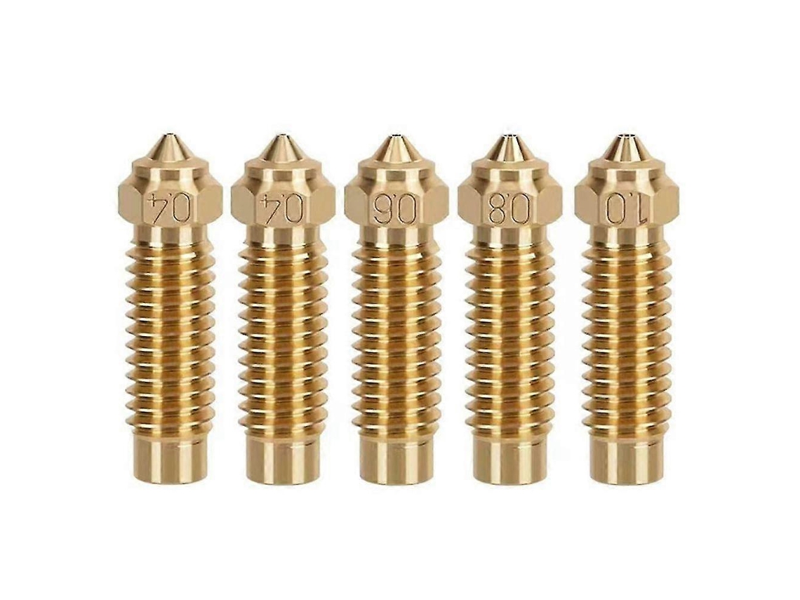 5 boquillas Volcano compatibles con el extrusor Hotend Neptune 4 Max Plus