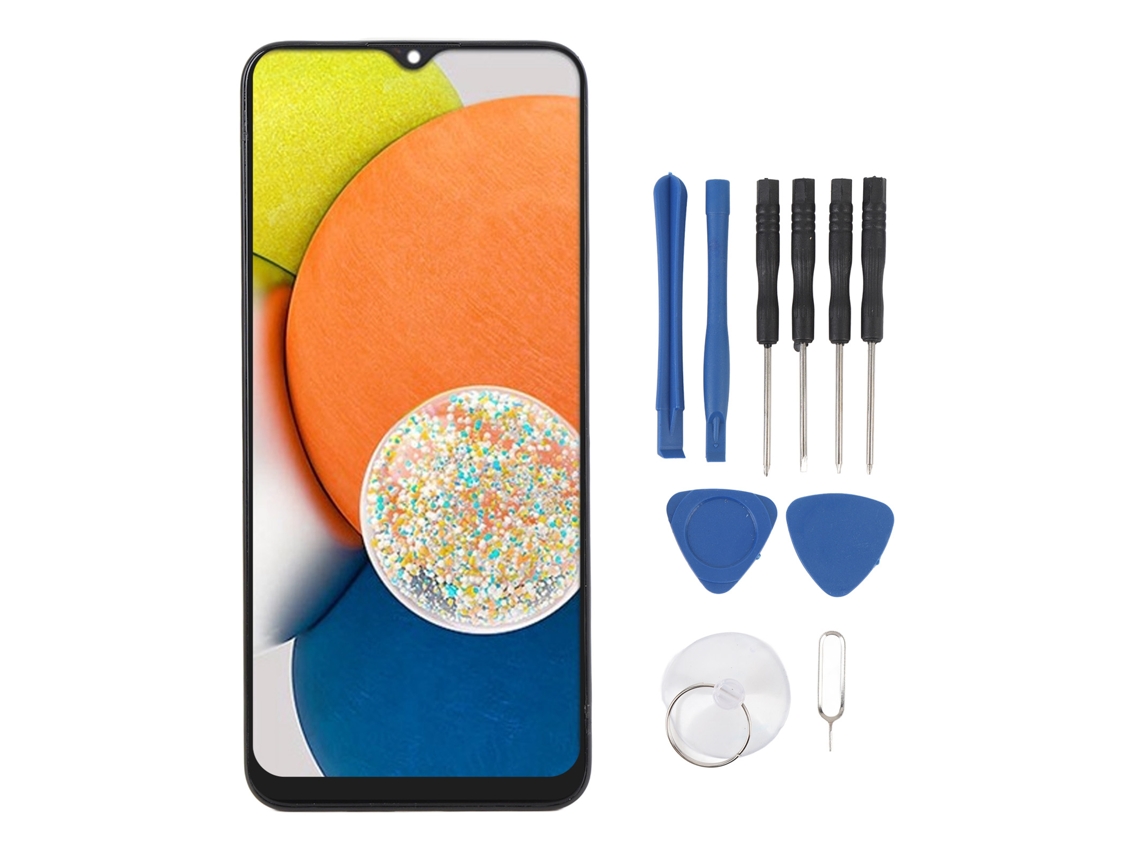 Reemplazo De Pantalla Lcd Con Marco Y Herramientas Para El Conjunto De Digitalizador De Pantalla Táctil Del Galaxy A03 Sm-a035f