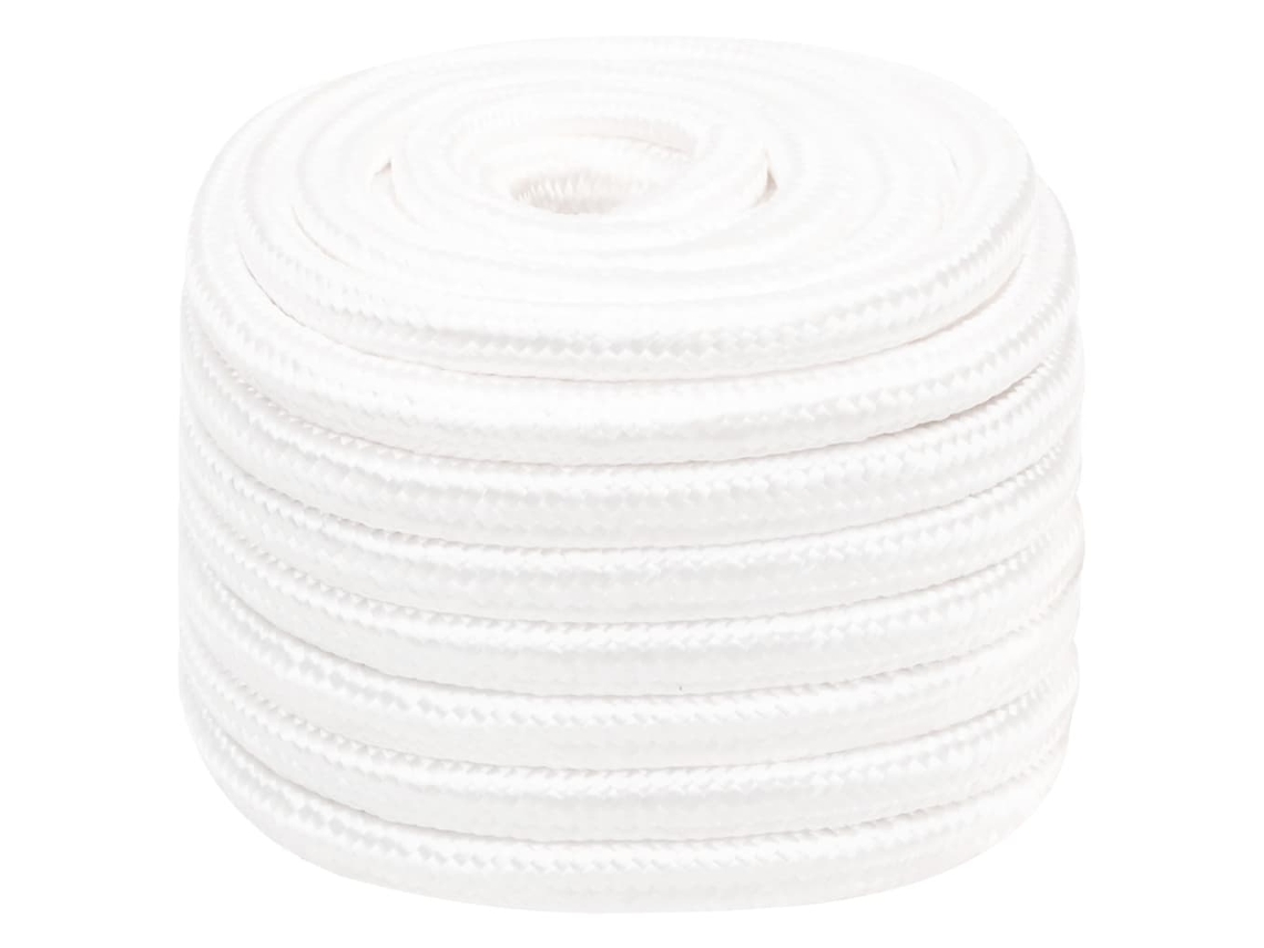 Cuerda De Barco Polipropileno Blanco Intenso 20 Mm 100 M