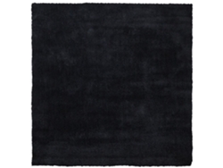 Alfombra BELIANI Demre de Poliéster Negro 200x200