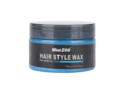 Cera De Pelo Color Azul Temporal Clay Dye Para Estilo Y Cuidado Capilar Hidratante Saludable