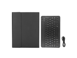 Funda para tableta francesa (teclado magnético, compatible con iOS)
