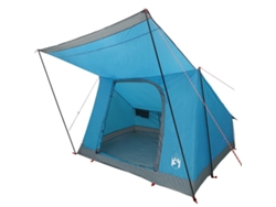 Tienda De Camping Con Techo Azul 282 X 225 X 154 Cm Tafetán