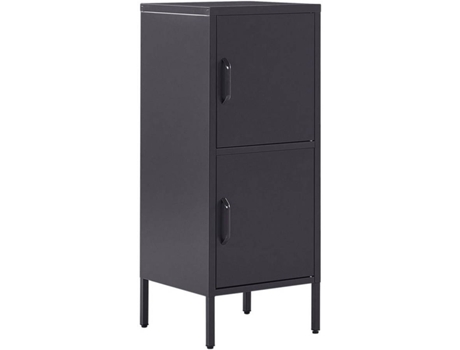 Armario de metal negro 40 x 40 cm BELIANI Huron