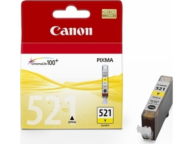 Cartucho de tinta Original CANON CLI521Y Amarillo