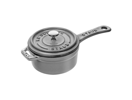Cazo 10 cm, Hierro fundido, Gris grafito STAUB