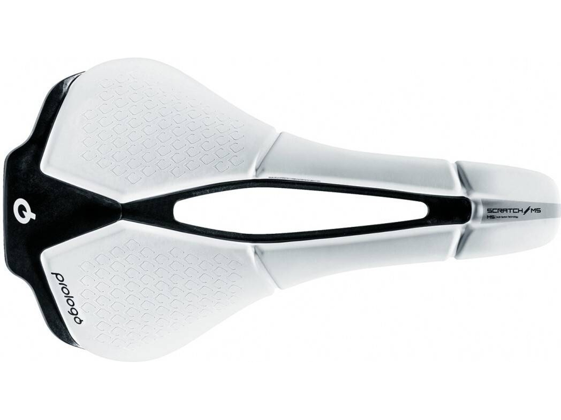 Sillín PROLOGO scratch m5 pas nack (140 mm - Negro, Blanco)