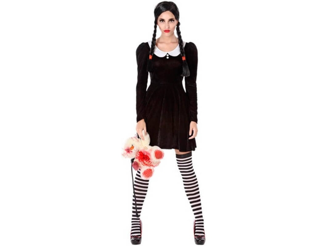 Disfraz de Mujer DISFRAZZES Niña Tenebrosa (Talla: XL)