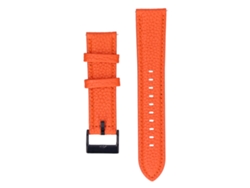 Correa De Cuero Pu De Reemplazo Para Reloj De Moda Para Huawei Watch, 20mm, Naranja