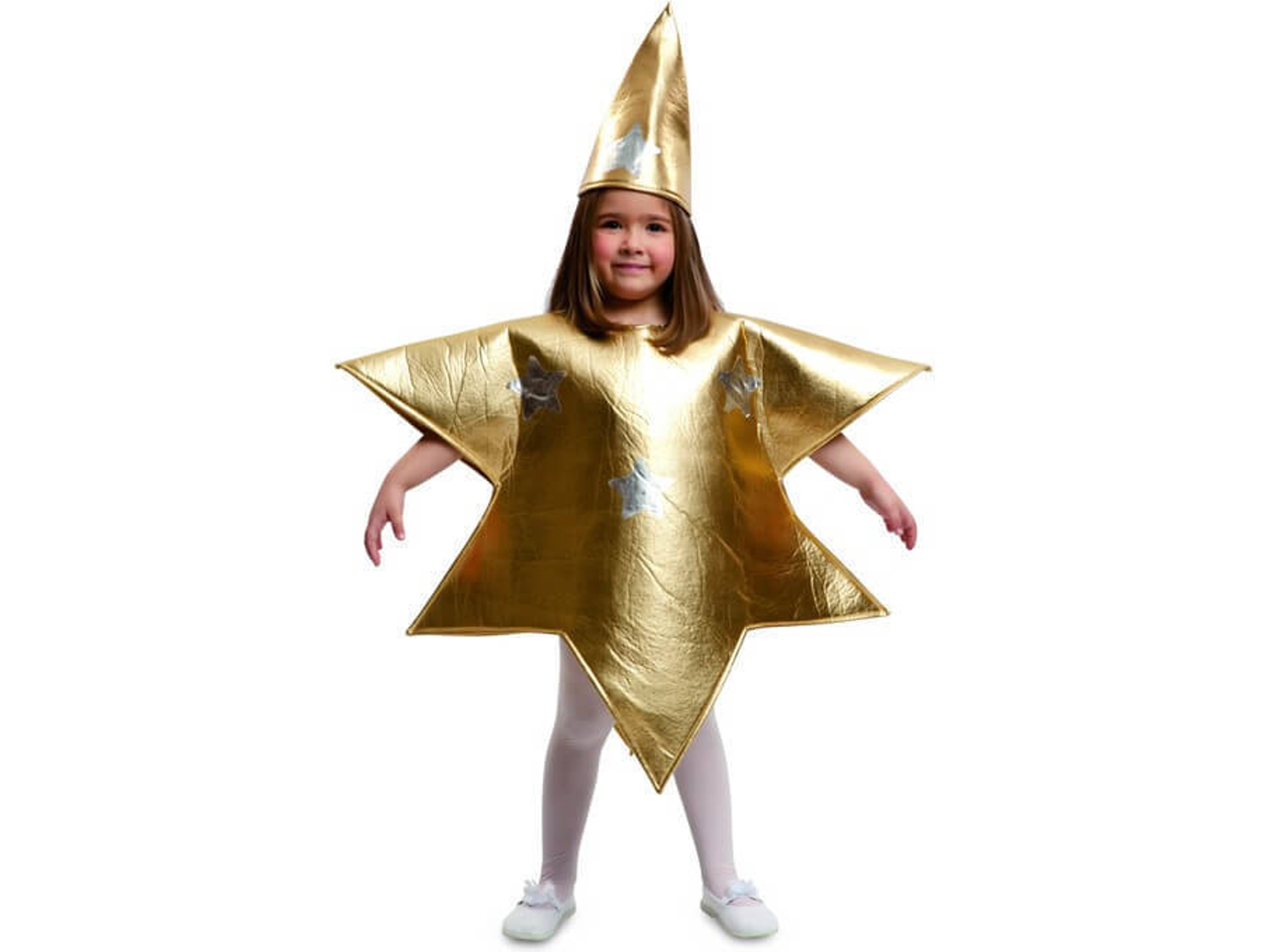 Disfraz de Niño DISFRAZZES Estrella Dorada (Talla: 3 a 4 años)