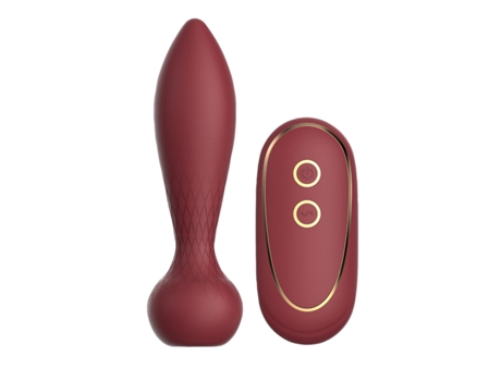 Vibrador Anal Negro DREAM TOYS Romance Romy (Rojo - ABS - Ø 3,5 cm)
