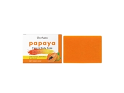 Jabón de baño con papaya y cúrcuma