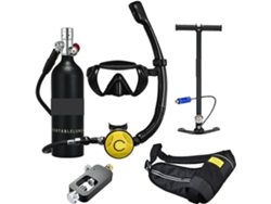 Mini Botella De Buceo, Tubo De Snorkel, Rebreather, Equipo Portátil De Apnea