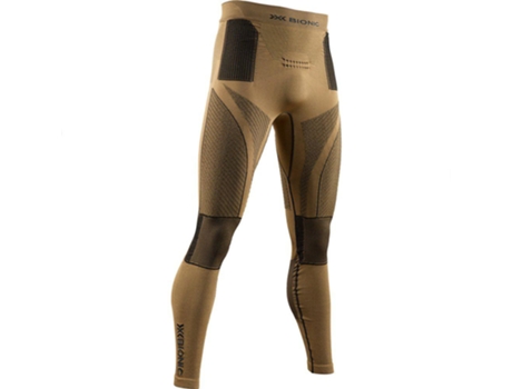 Pantalones Ajustados para Hombre X-BIONIC Malla Radiactor 4.0 Dorado para Corrida (L)