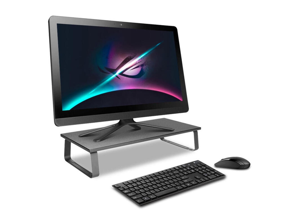 Soporte de escritorio universal TECHLY en acero para monitor portÁtil 12cm