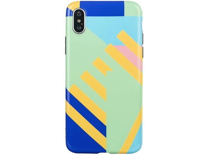 Funda iPhone XS Max TUCANO Shake Azul