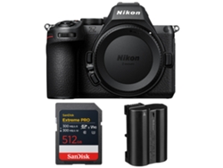 Nikon Z5 Ii + 1 Sandisk 512gb Extreme Pro Uhs-ii Sdxc + Nikon En-el15c + Ebook “20 Consejos Para Fotos Que Impactan”