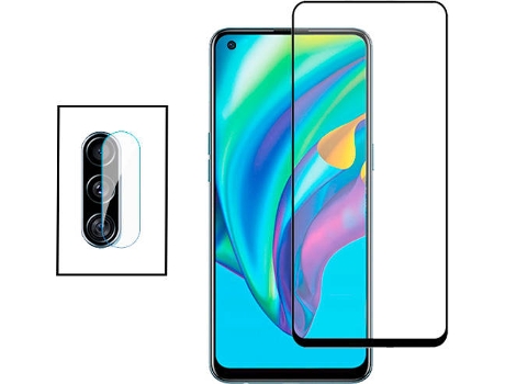 Kit Protector de Cámara Trasera Huawei Honor Play 3 PHONECARE y Cristal Templado 5D Full Cover